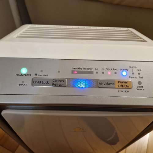Panasonic 樂聲牌 F-VXL40H 加濕空氣清新機