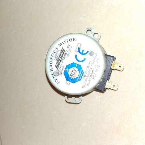 美的格蘭仕松下海爾微波爐玻璃盤託盤同步電機 AC 220V 轉盤電機