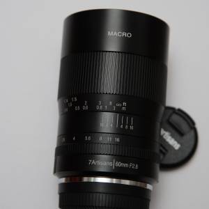 七工匠 7Artisans 60mm F2.8 微距鏡頭 Fuji X Mount