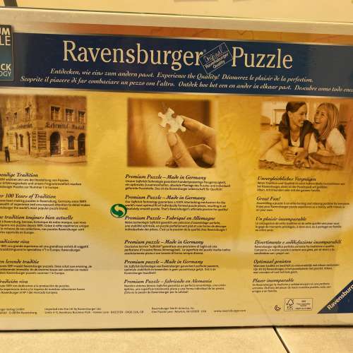 Ravensburger puzzle 1000 拼圖