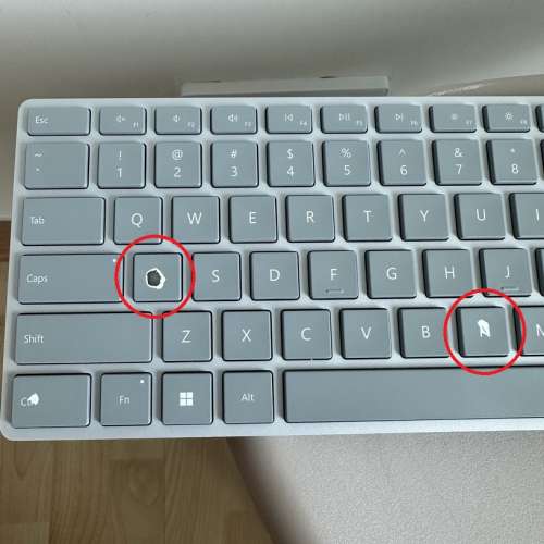 Microsoft Surface keyboard Bluetooth wireless