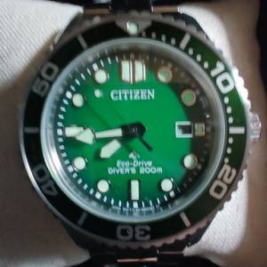 CITIZEN 星辰 Eco-Drive 光動能 PROMASTER Marine series BN0269-50W 不銹鋼 WR 20...