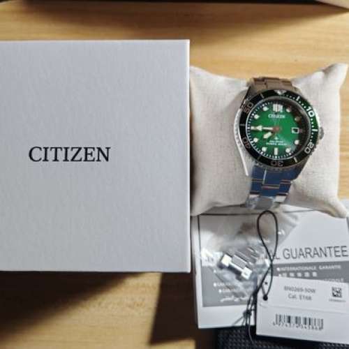 CITIZEN 星辰 Eco-Drive 光動能 PROMASTER Marine series BN0269-50W 不銹鋼 WR 20...