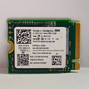 Liteon 512GB NVMe 短身M.2 (可送2280轉插)