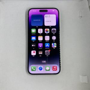 $(3) 97%新 iPhone 14 Pro Max 256 紫 港行