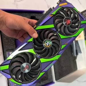 Rog  3090 顯卡 EVA聯名款