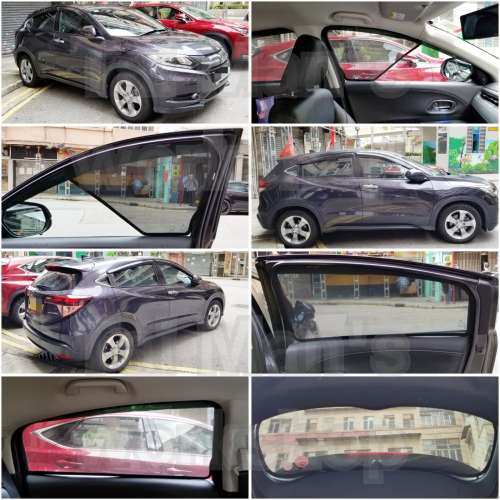 Honda VEZEL HRV 全車防曬磁石窗網