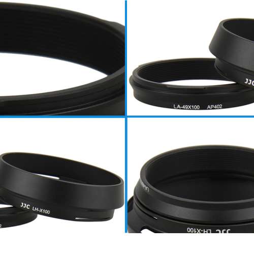 JJC LH-JX100 Lens Hood Replaces FUJI. LH-X100