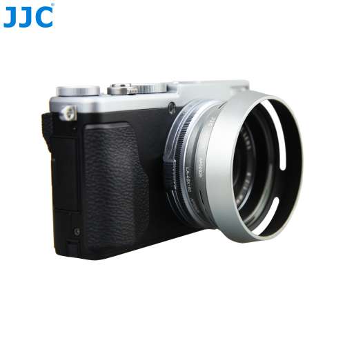 JJC LH-JX100 SILVER Lens Hood Replaces FUJI. LH-X100