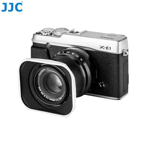 JJC LH-JXF50S SILVER Lens Hood for FUJI. LENS XF50mmF2 R WR