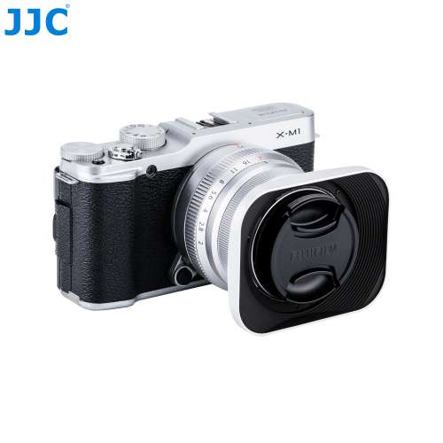 JJC LH-JXF35S SILVER Lens Hood Replaces FUJI. LH-XF35-2