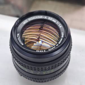 MINOLTA MD ROKKOR-X 50MM F1.4