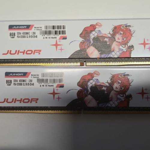 JUHOR DDR4 8GB*2 4000mhz ram