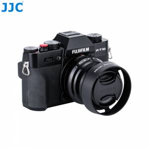 JJC LH-JXF35C BLACK Lens Hood Replaces FUJI. LH-XF35-2