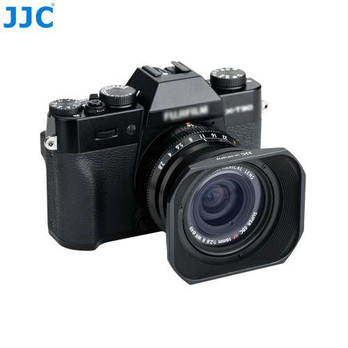 JJC LH-JXF16F28 BLACK Lens Hood for FUJI. XF 16mm f/2.8 R WR Lens