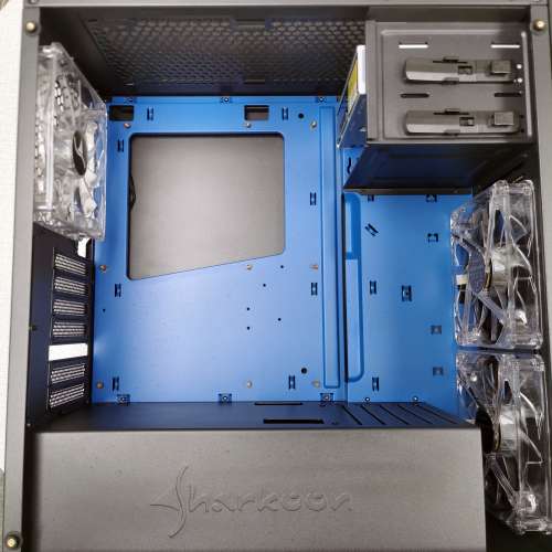 Sharkoon DG7000-G ATX Mid Tower PC Case Tempered Glass 電腦 機殼 機箱 風扇 x3 ...