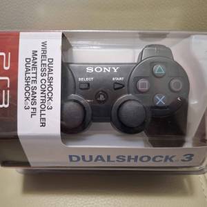 🎮有盒未開封 全新 PS3 Playstation黑色無線手制 手掣 可接駁電腦PC wireless cont...
