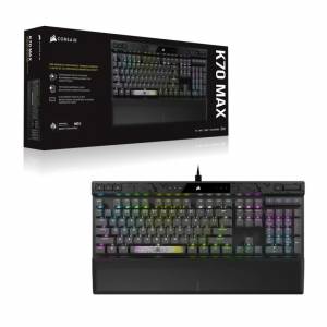 Corsair 海盜船 K70 MAX RGB keyboard 機械式磁軸鍵盤 MGX軸 8,000Hz rt not razer...