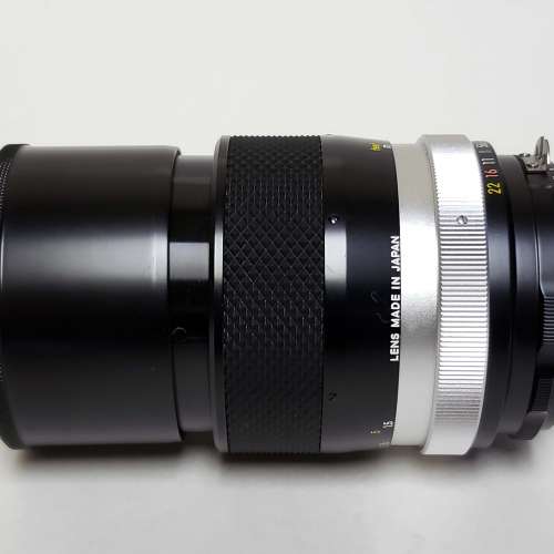 Nikon NIKKOR-Q Auto 135mm f2.8 - 已換 Nikon 原廠 AI mount。