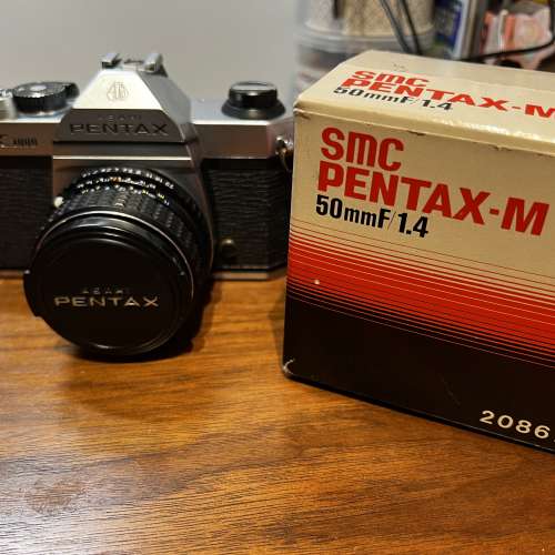 Pentax K1000 + Pentax M 50mm F1.4 鏡頭