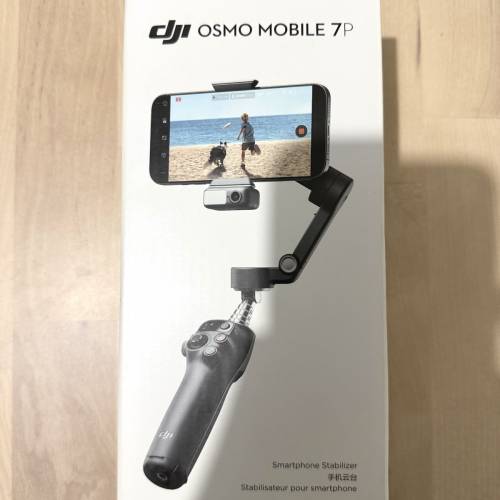 DJI OSMO MOBILE 7P 雲台手機穩定器 有單 齊件唔識用 固放售