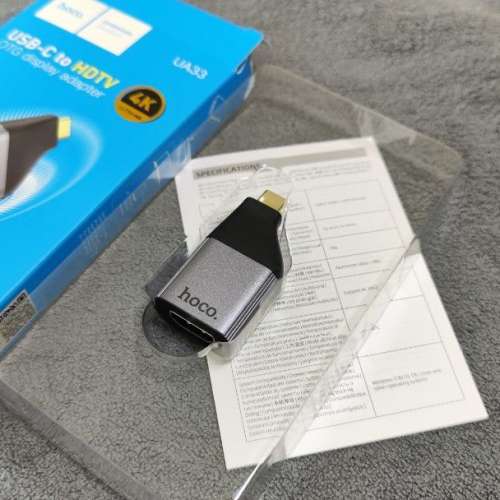 Hoco 4K Ultra HD OTG display Adaptor  (USB-C to HDMI )- 4K Ultra HD converter ,U