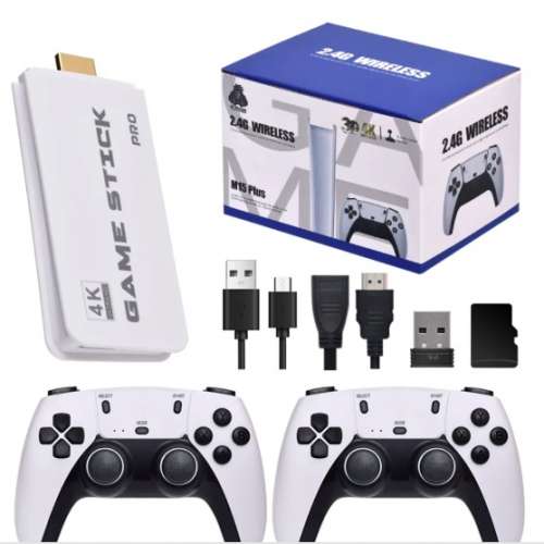 M15 PLUS 4K HDMI Retro Game Stick Pro (Advanced Ver.), P & P Video Game 128GB