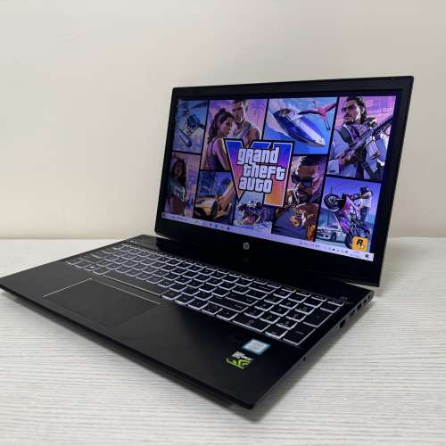 HP 電競筆記本｜i7-8750H GTX1050Ti 8GB+256GBM.2 SSD 白光背光鍵 文書打機全能機🔥