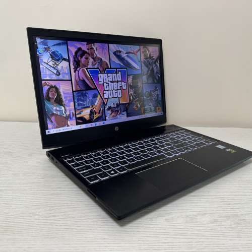 HP 電競筆記本｜i7-8750H GTX1050Ti 8GB+256GBM.2 SSD 白光背光鍵 文書打機全能機🔥