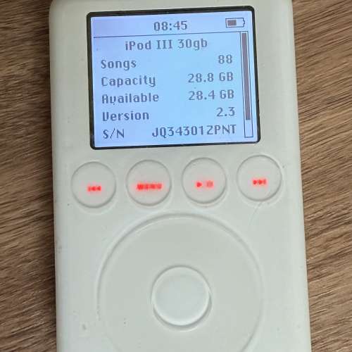 Apple iPod 3 代