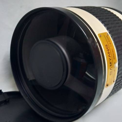 韓國 SAMYANG 500mm F6.3 反射鏡 T2-mount (跟T2-M42螺絲腳)/ SAMYANG Mirror Lens
