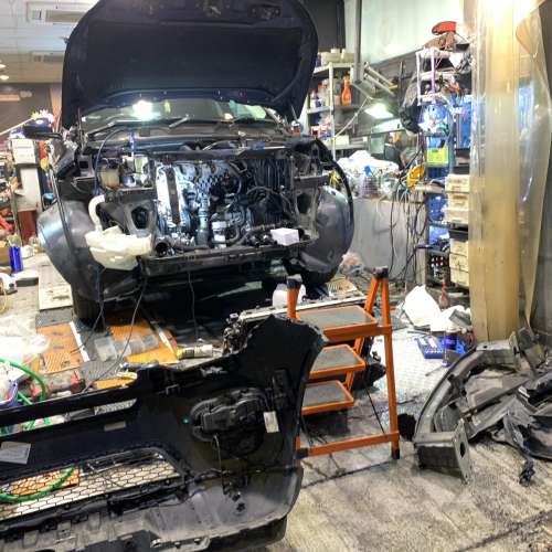 越野路華 Land Rover Range Rover 更換 水箱