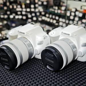 Canon 200D II + 18-55 STM 功能正常 200D2 200Dii 白