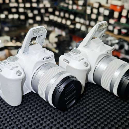 Canon 200D II + 18-55 STM 功能正常 200D2 200Dii 白