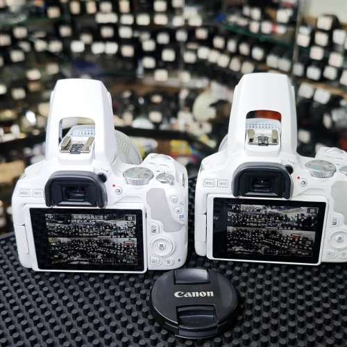 Canon 200D II + 18-55 STM 功能正常 200D2 200Dii 白