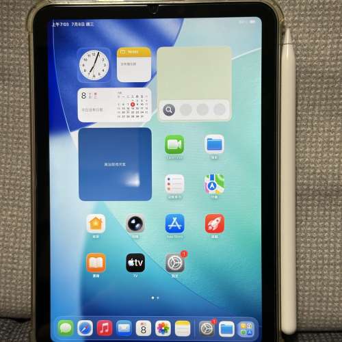 iPad mini 6 64gb WiFi, Apple Pencil 2 連殻