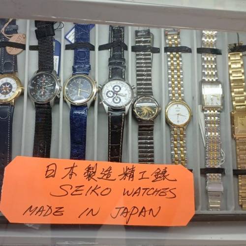 ( 剛剛到店, 日本製造的, 全新绝版精工錶 ) Vintage Seiko Watches. Made in Japan.