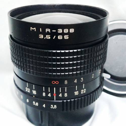 蘇聯 MIR-38B 65mm F3.5  6x6底鏡頭  kiev88/1000F-mount  新淨