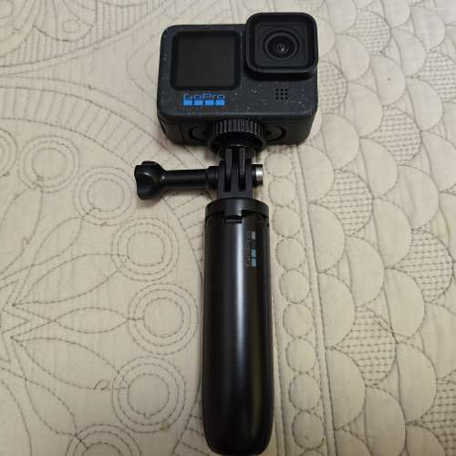 GoPro12，3電+充電盒+保護套+側蓋+手柄+手持雲臺