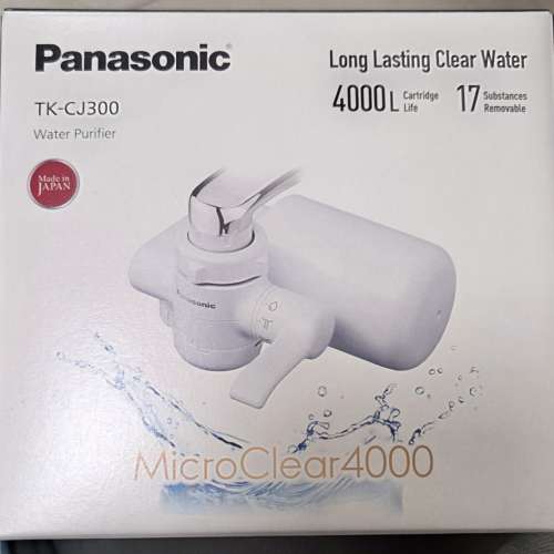 樂聲牌 TK-CJ300 水龍頭式濾水器 (可過濾溶解性鉛) - 日本製造 [香港行貨 | 1年保養]