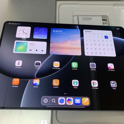 99%New Mi Pad 7 Ultra 12GB+512GB CN Blue Battery 100