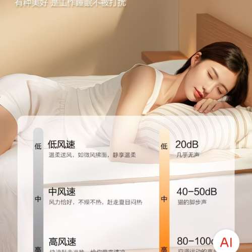 全新 48吋隱形扇葉吊扇連LED三色燈連有遙控