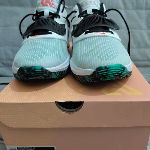 Nike Zoom Freak 3 EP 白綠 US 9.5