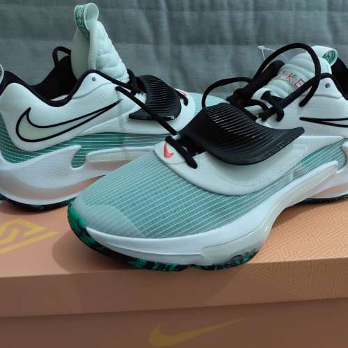Nike Zoom Freak 3 EP 白綠 US 9.5