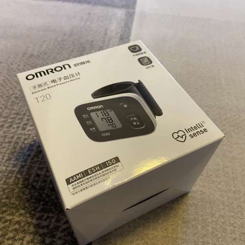 OMRON T20 Wrist Blood Pressure Monitor &ndash; Medical-Grade, Upgraded Cuff, Smart.