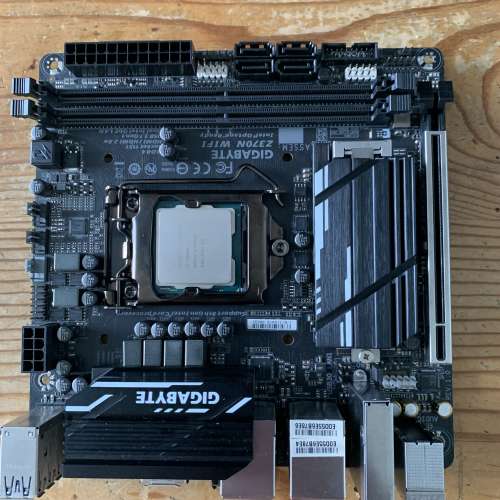 i5-9600K+Z370-ITX主板