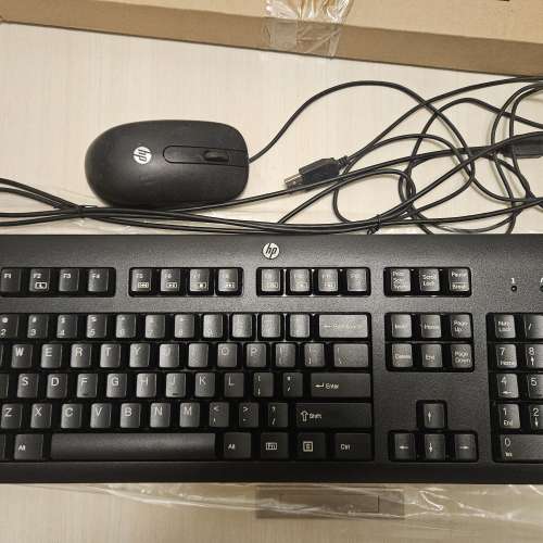 HP 有線keyboard+mouse
