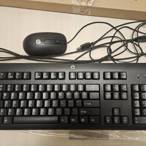 HP 有線keyboard+mouse