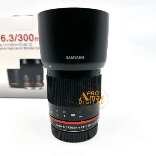 全新現貨✅ Samyang 300mm F6.3 Reflex Mirror Lens ED UMC APS-C for Sony E (水貨...