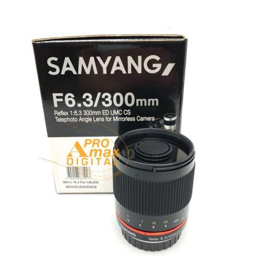 Samyang 300mm F6.3 Reflex Mirror Lens ED UMC APS-C for Fujifilm Fuji X 波波鏡 ...